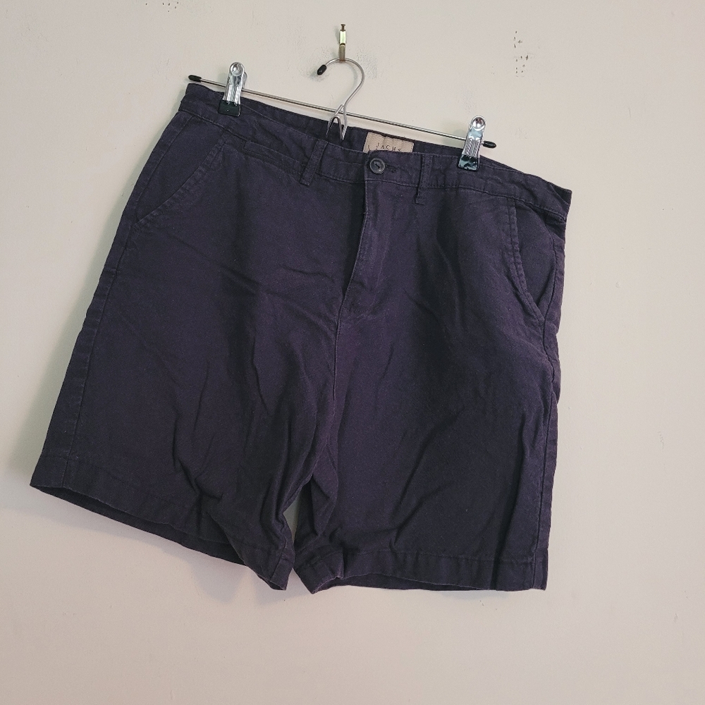 Jach's New York Linen Blend Shorts Blue Men's 33